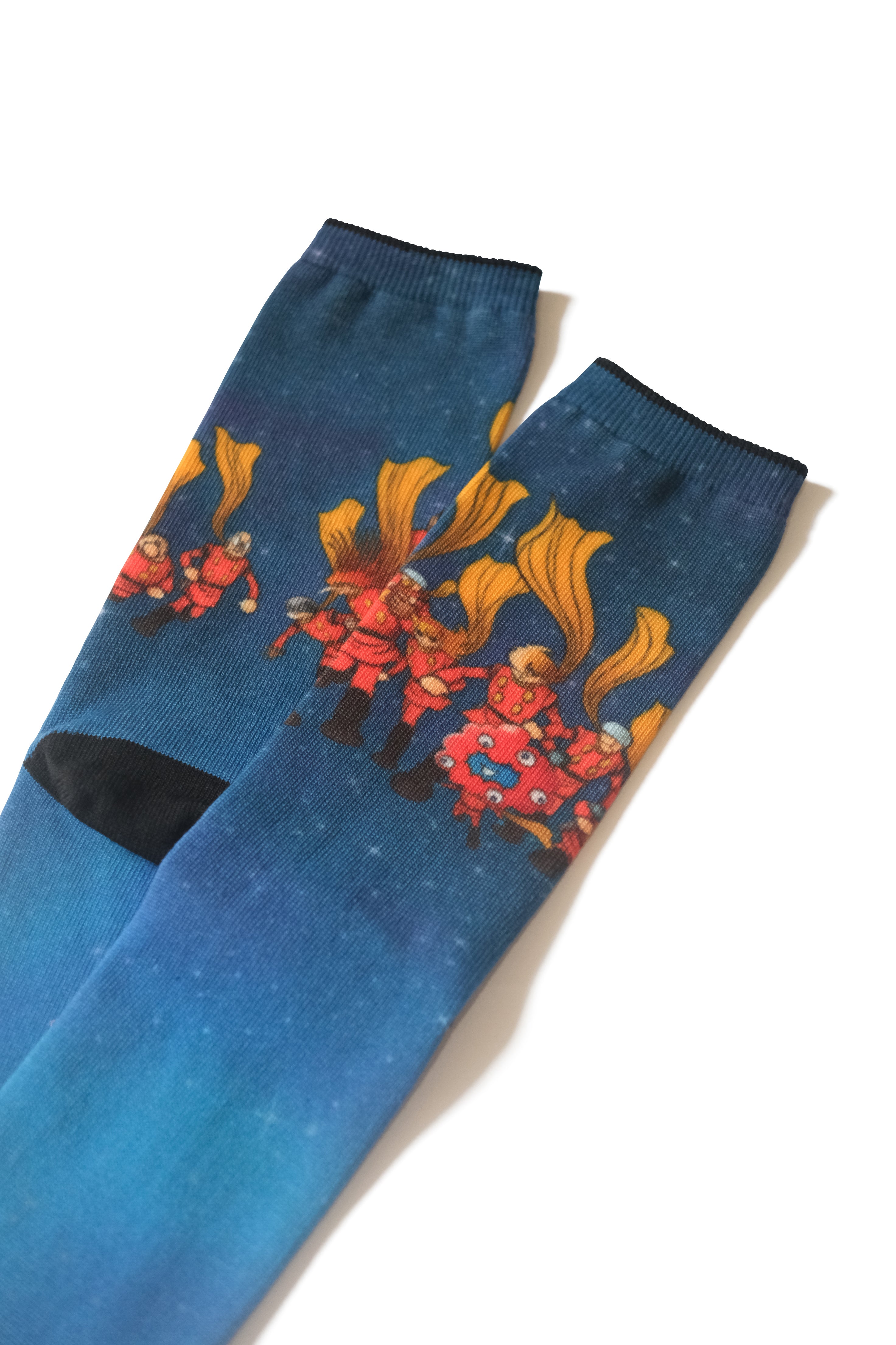 EXPO2025 ミャクミャク サイボーグ009 ソックス_Dark Blue