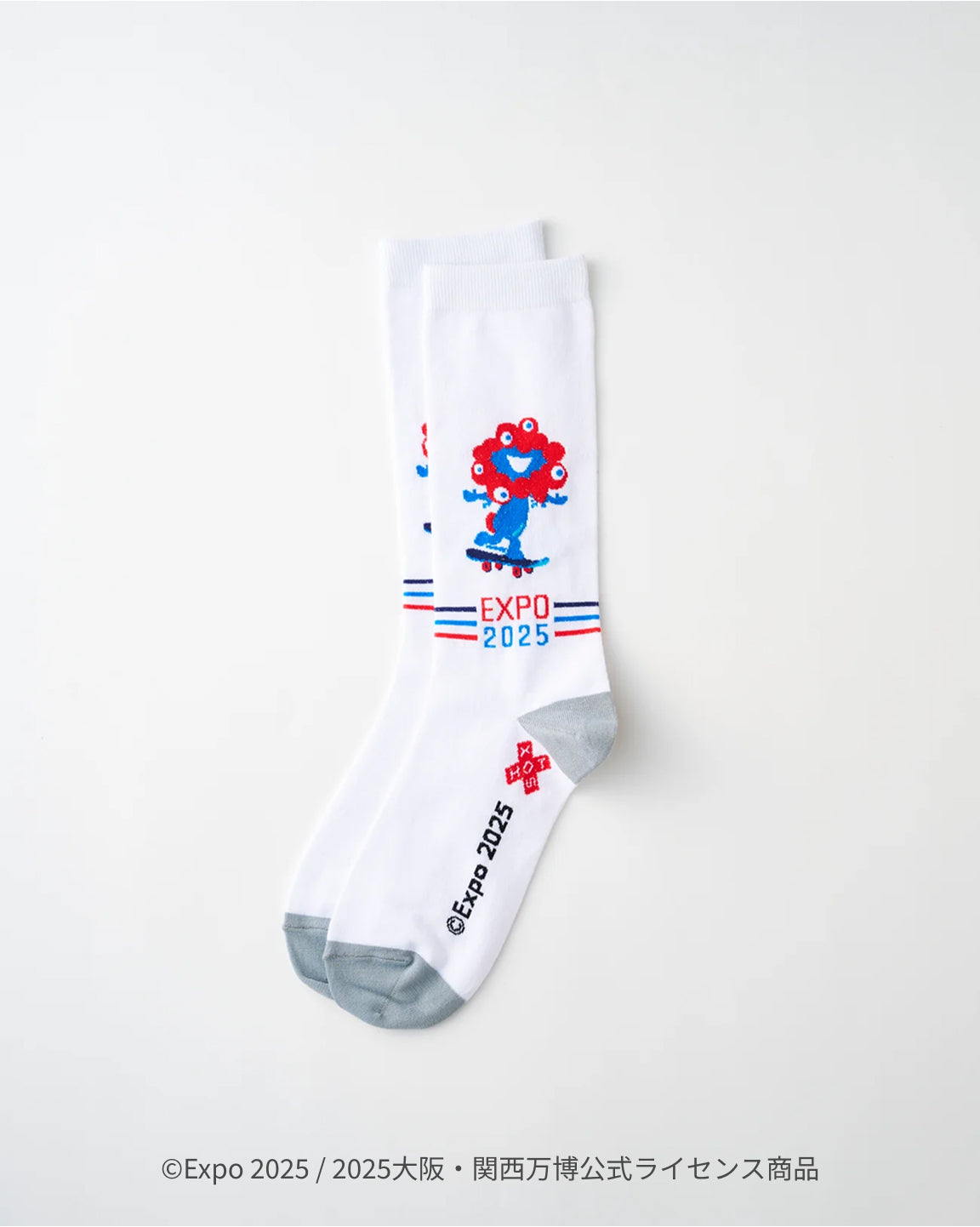 EXPO2025 ミャクミャク ソックス ミャクミャクスケボー