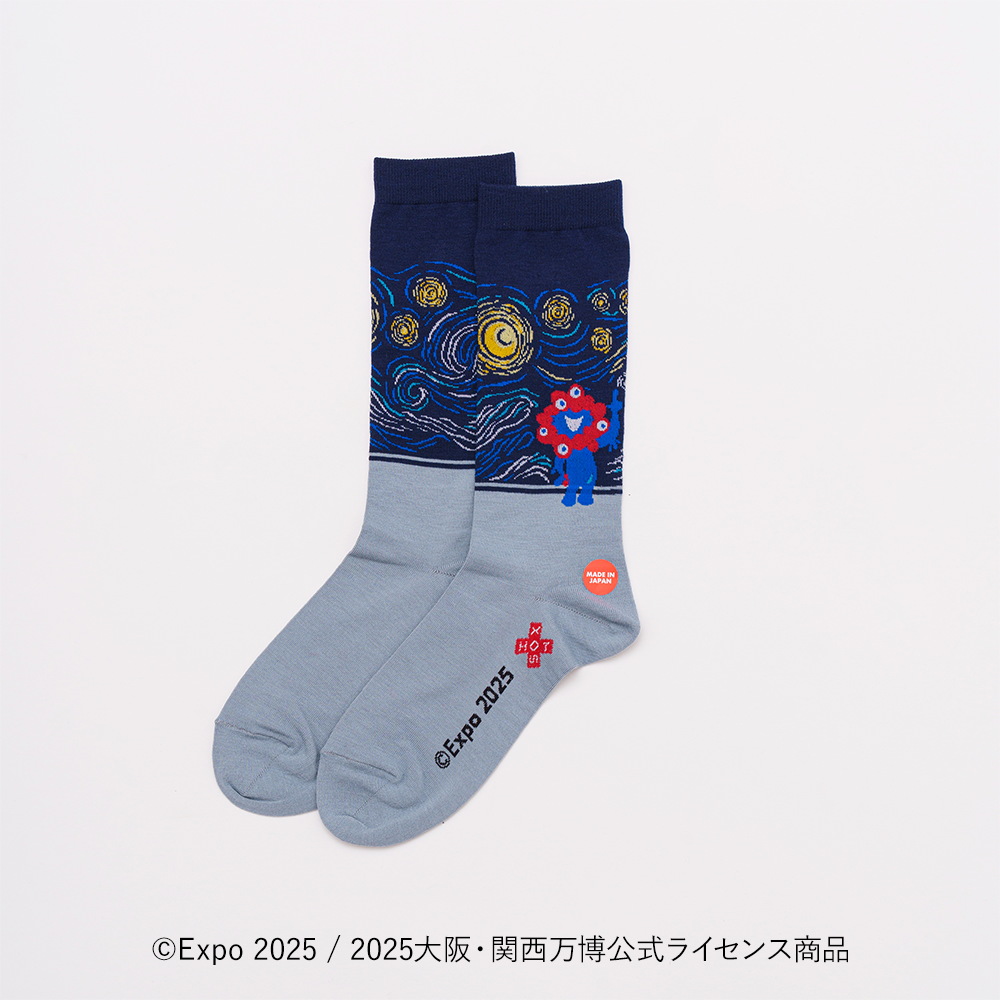 EXPO2025 ミャクミャク ソックス 星月夜