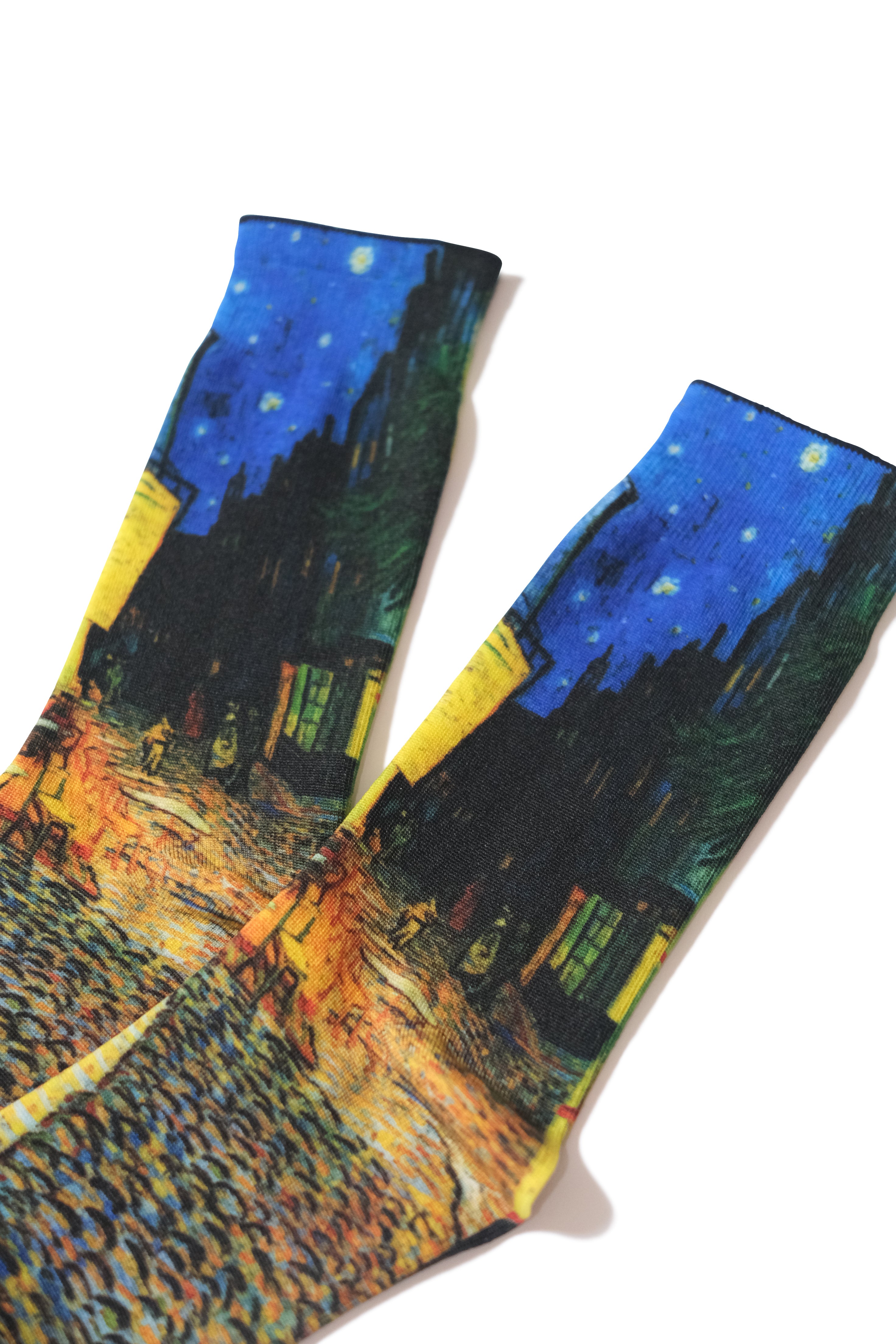 ゴッホ《夜のカフェテラス》