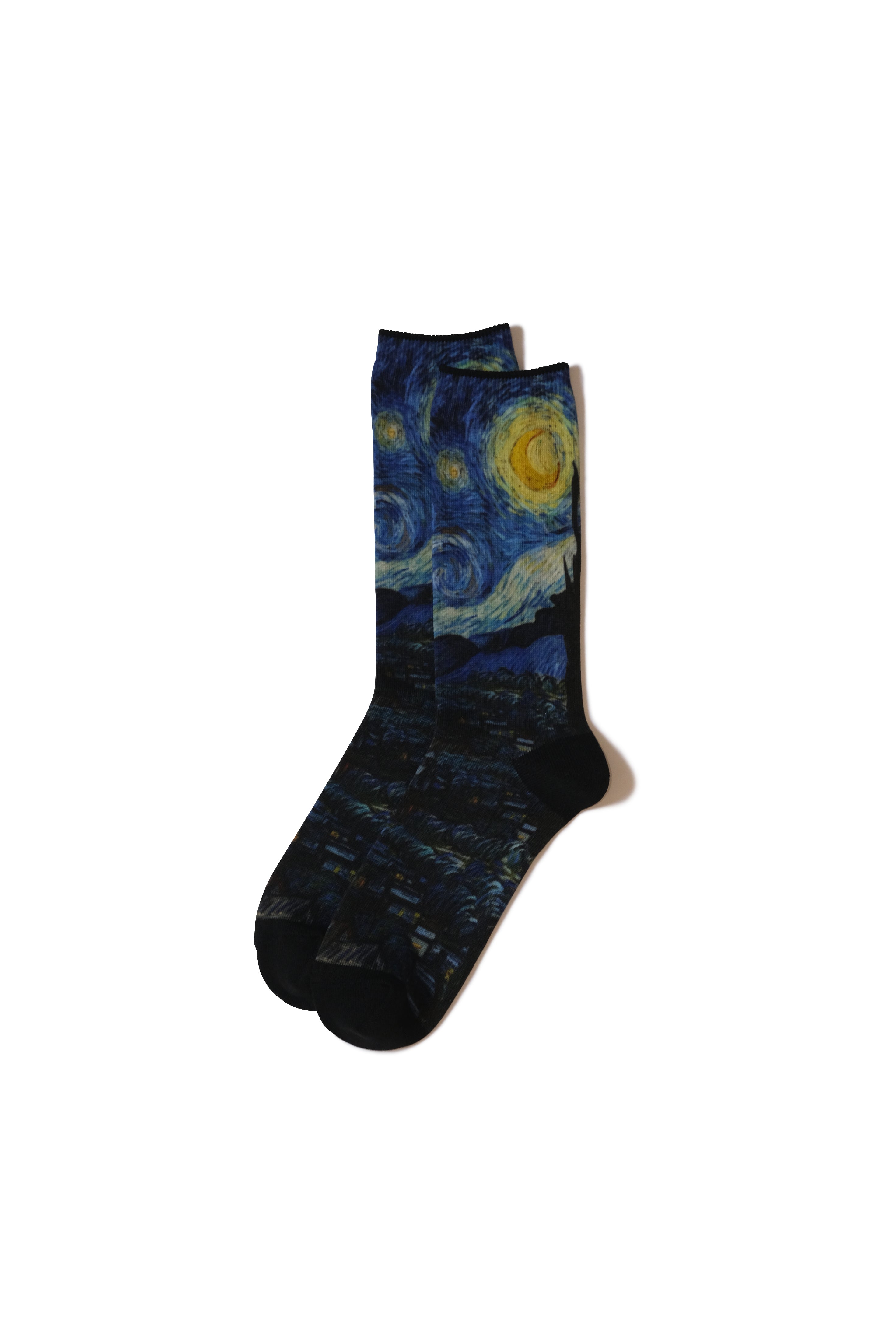 油彩画 星月夜の道 約40x50cm 油彩画 星月夜の道 約40x50cm ボクらのアート / 星月夜 The