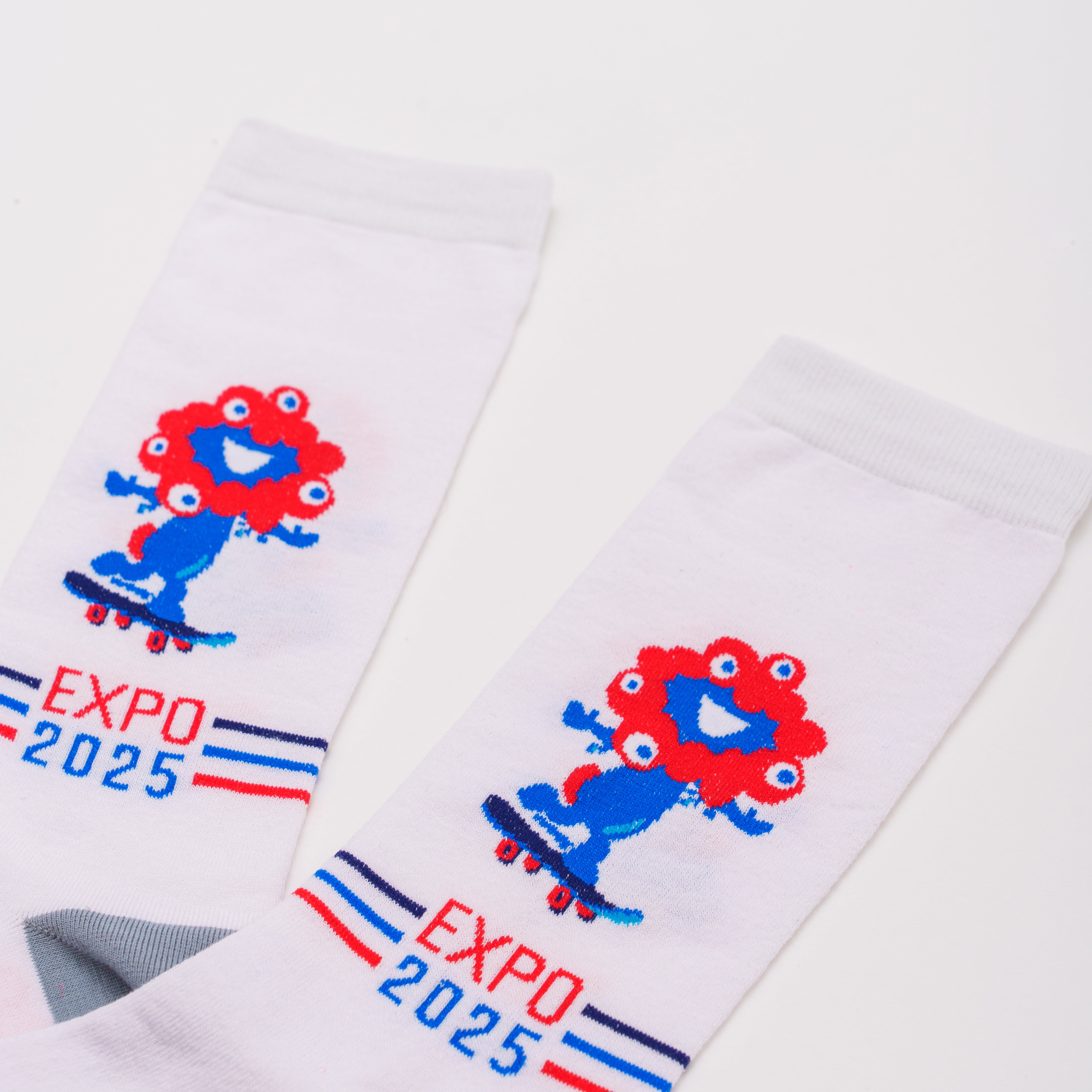 EXPO2025 ミャクミャク ソックス ミャクミャクスケボー