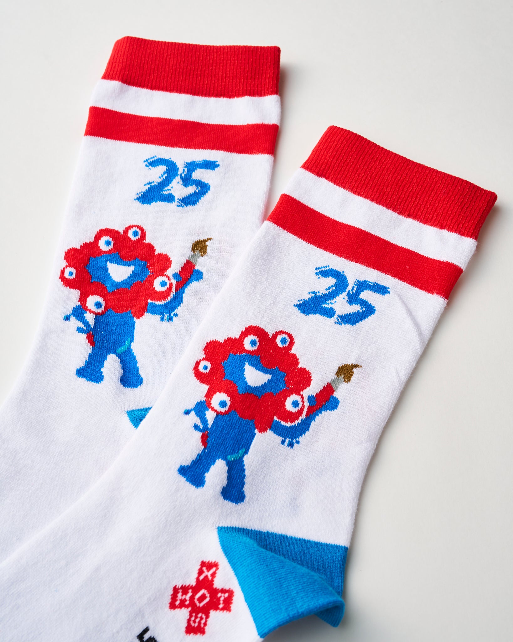 EXPO2025 ミャクミャク ソックス ミャクミャク絵筆